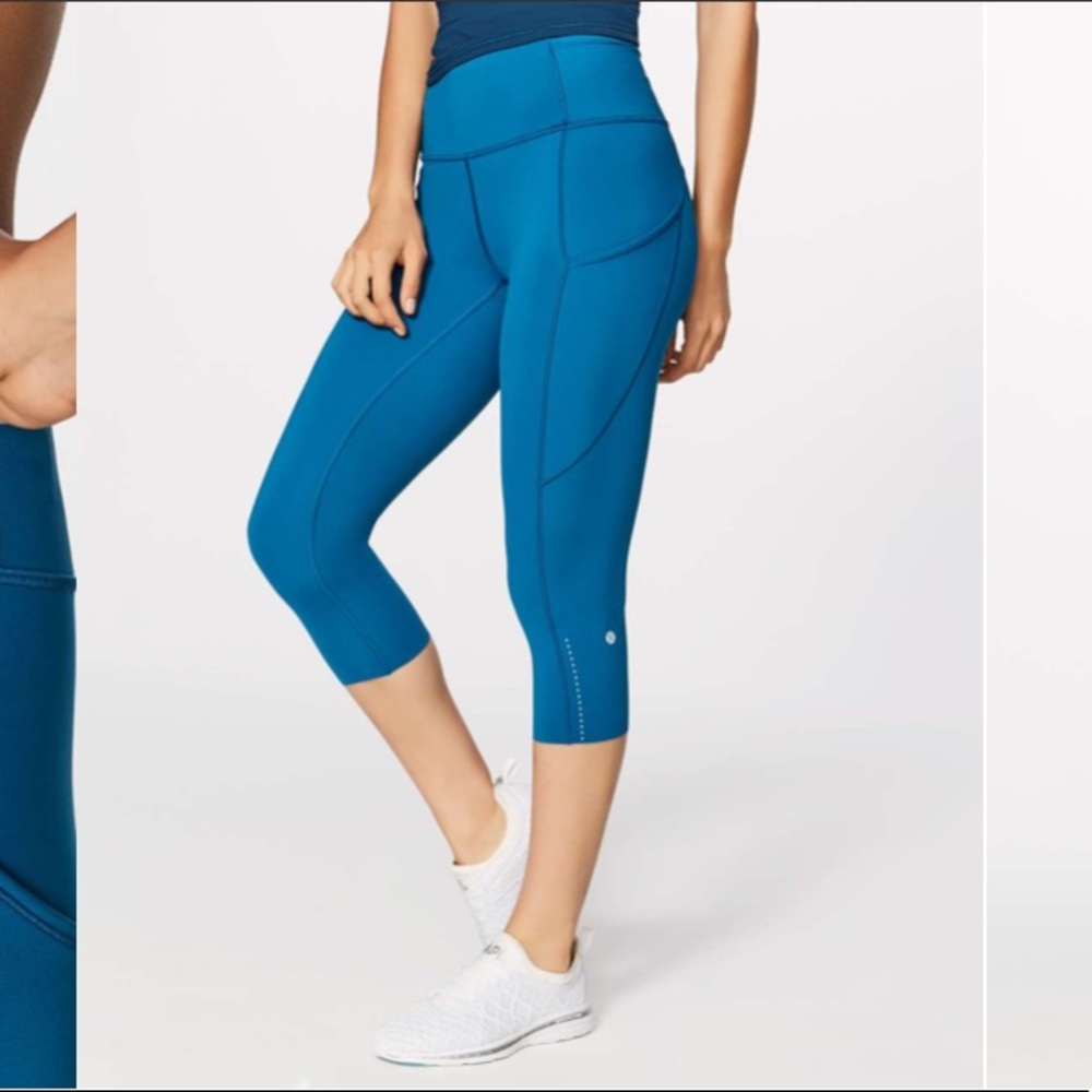 Lululemon Fast & Free Crop II 19”